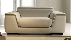Fauteuil en cuir Président