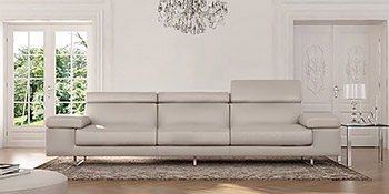 Canapé en cuir 4 places Residence